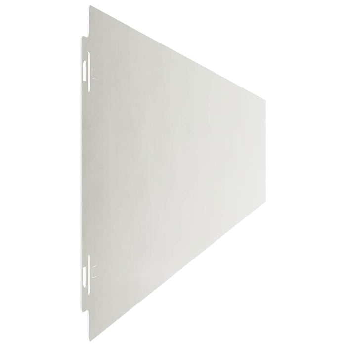 Borduri de gazon 30 buc 15x103 cm Oțel inoxidabil - WALTI WALTI