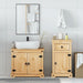 Set mobilier de baie „Corona”, 2 piese, lemn masiv de pin - WALTI WALTI