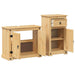 Set mobilier de baie „Corona”, 2 piese, lemn masiv de pin - WALTI WALTI