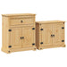 Set mobilier de baie „Corona”, 2 piese, lemn masiv de pin - WALTI WALTI