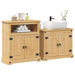 Set mobilier de baie „Corona”, 2 piese, lemn masiv de pin - WALTI WALTI