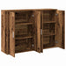 Bufet cu raft cu depozitare cu ușă Lemn vechi 60 x 31 x 84 cm Lemn compozit - WALTI WALTI