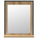 Set de mobilier pentru baie Pe perete 2 pcs Maro Lemn compozit - WALTI WALTI