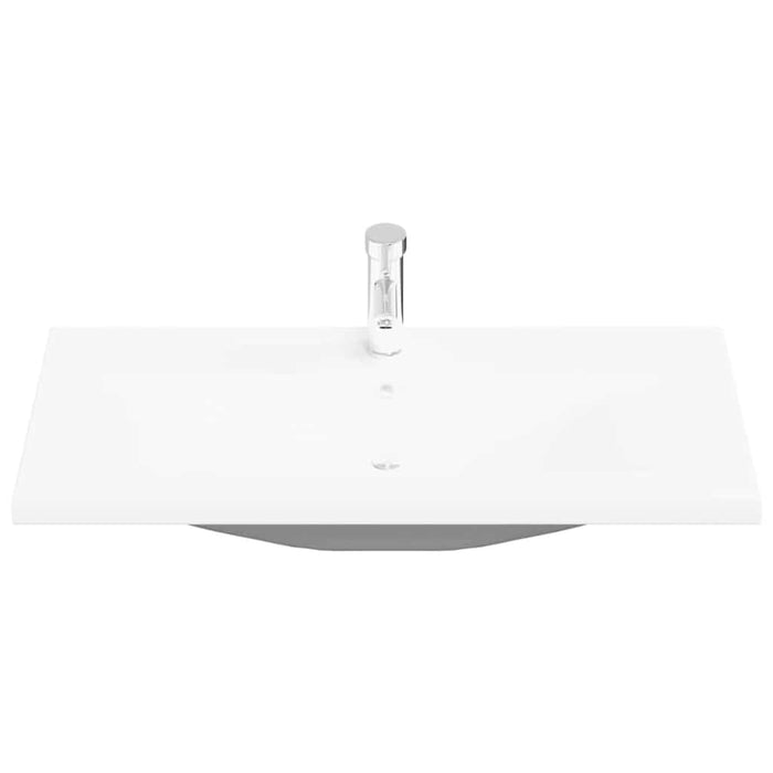 Set de Mobilier pentru Baie 3 pcs Stejar Negru 90x38.5x46cm - WALTI WALTI