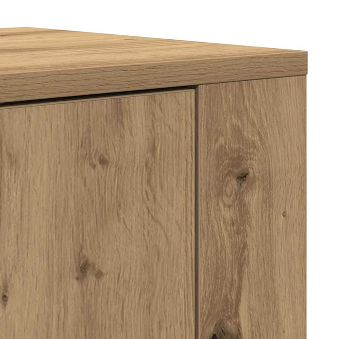 Bufet Stejar Artizanal 80 x 33 x 150 cm Lemn compozit - WALTI WALTI