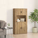 Bufet Stejar Artizanal 80 x 33 x 150 cm Lemn compozit - WALTI WALTI