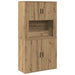 Bufet Stejar Artizanal 80 x 33 x 150 cm Lemn compozit - WALTI WALTI
