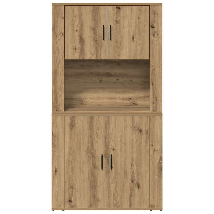 Bufet Stejar Artizanal 80 x 33 x 150 cm Lemn compozit - WALTI WALTI