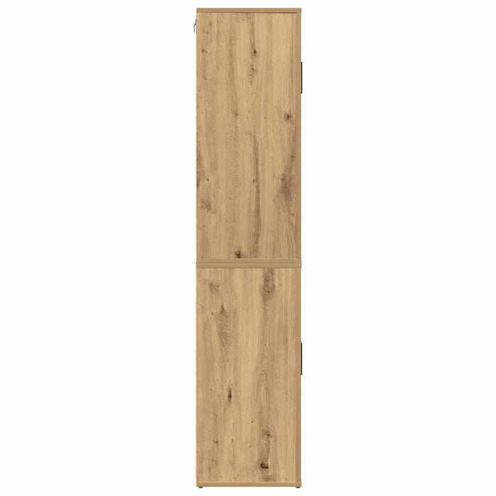 Bufet Stejar Artizanal 80 x 33 x 150 cm Lemn compozit - WALTI WALTI