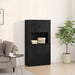 Bufet Stejar Negru 80 x 33 x 150 cm Lemn compozit - WALTI WALTI