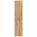 Highboard stejar artizanal 80 x 33 x 150 cm Lemn compozit - WALTI WALTI