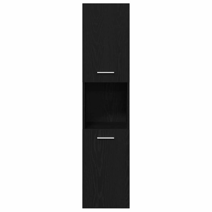 Set de Mobilă pentru Baie 4 pcs Stejar Negru 90 x 38.5 x 46 cm - WALTI WALTI