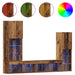 Cabinet TV 4 pcs Lemn vechi Lemn compozit - WALTI WALTI