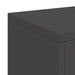 Suport pentru plante 2 pcs Negru 24 x 24 x 35 cm Oțel - WALTI WALTI
