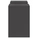 Suport pentru plante 2 pcs Negru 24 x 24 x 35 cm Oțel - WALTI WALTI