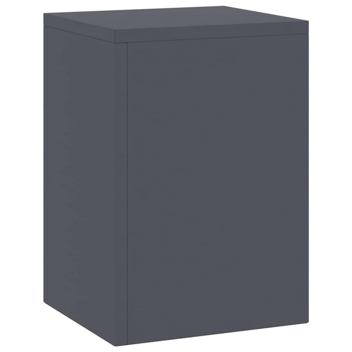 Suport pentru plante 2 pcs Antracit 24 x 24 x 35 cm Oțel - WALTI WALTI