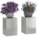 Suport pentru plante 2 buc. Argintiu 24 x 24 x 35 cm - WALTI WALTI