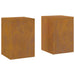 Suport pentru plante 2 pcs Ruginit 24 x 24 x 35 cm - WALTI WALTI
