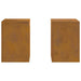 Suport pentru plante 2 pcs Ruginit 24 x 24 x 35 cm - WALTI WALTI