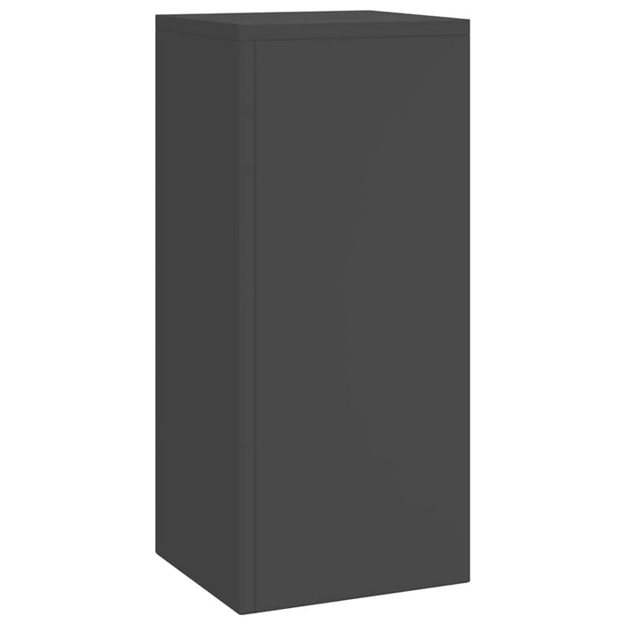 Suport pentru plante 2 pcs Negru 24 x 24 x 55 cm Oțel - WALTI WALTI