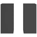 Suport pentru plante 2 pcs Negru 24 x 24 x 55 cm Oțel - WALTI WALTI