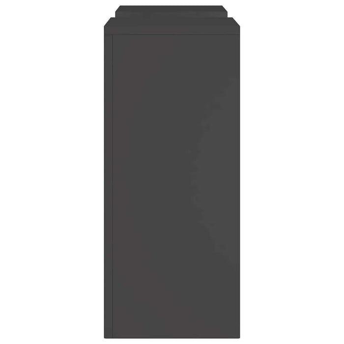 Suport pentru plante 2 pcs Negru 24 x 24 x 55 cm Oțel - WALTI WALTI