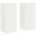 Suport pentru plante 2 pcs Alb 24 x 24 x 55 cm Oțel - WALTI WALTI