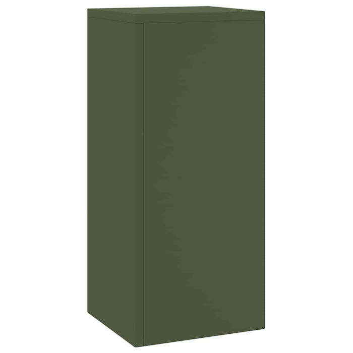 Suport pentru plante 2 pcs Olivengrønn 24 x 24 x 55 cm Oțel - WALTI WALTI