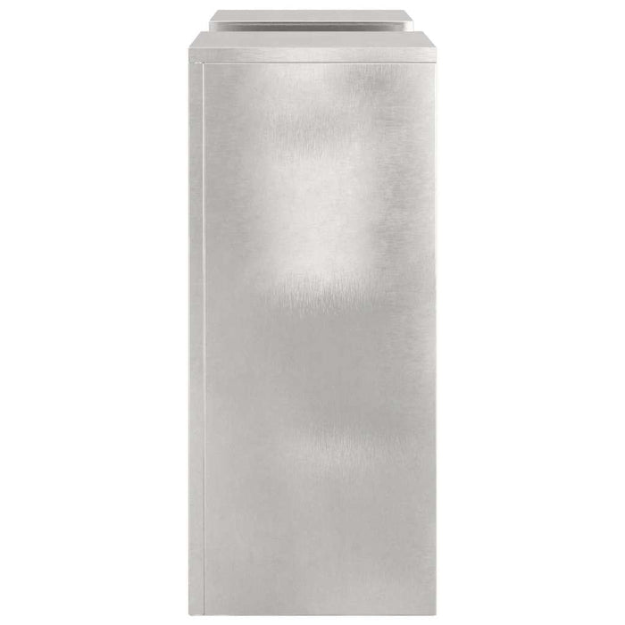 Suport pentru plante 2 pcs Argintiu 24 x 24 x 55 cm - WALTI WALTI