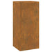 Suport pentru plante 2 pcs Ruginit 24 x 24 x 55 cm - WALTI WALTI