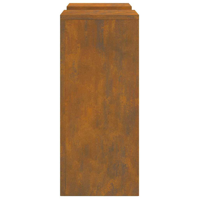 Suport pentru plante 2 pcs Ruginit 24 x 24 x 55 cm - WALTI WALTI