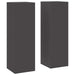 Suport pentru plante 2 pcs Negru 24 x 24 x 75 cm Oțel - WALTI WALTI