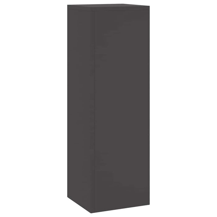 Suport pentru plante 2 pcs Negru 24 x 24 x 75 cm Oțel - WALTI WALTI
