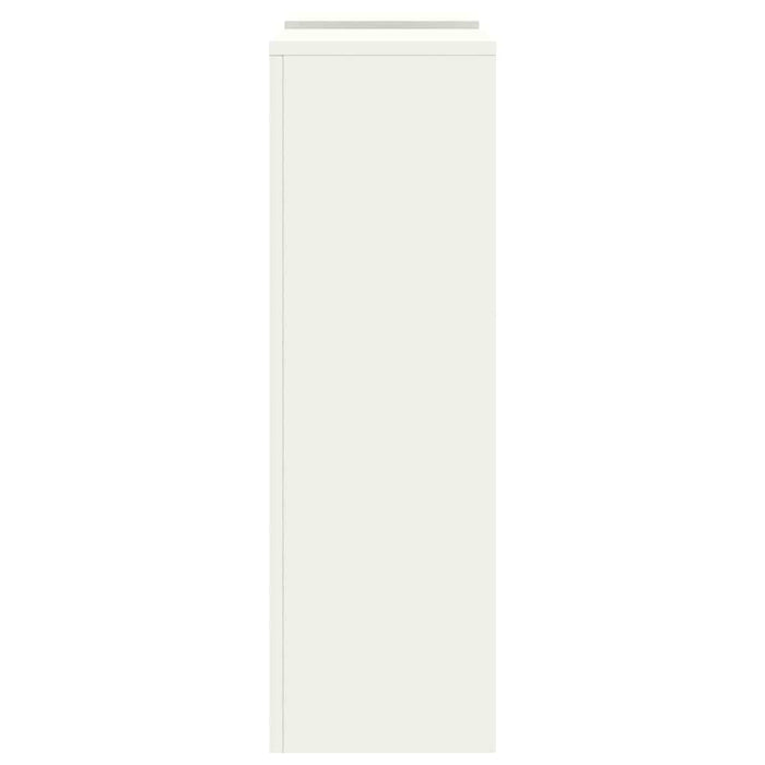 Suport pentru plante 2 pcs Alb 24 x 24 x 75 cm Oțel - WALTI WALTI