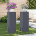 Suport pentru plante 2 pcs Antracit 24 x 24 x 75 cm Oțel - WALTI WALTI