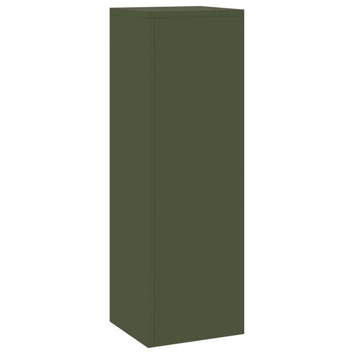 Suport pentru plante 2 pcs Olivengrønn 24 x 24 x 75 cm Oțel - WALTI WALTI