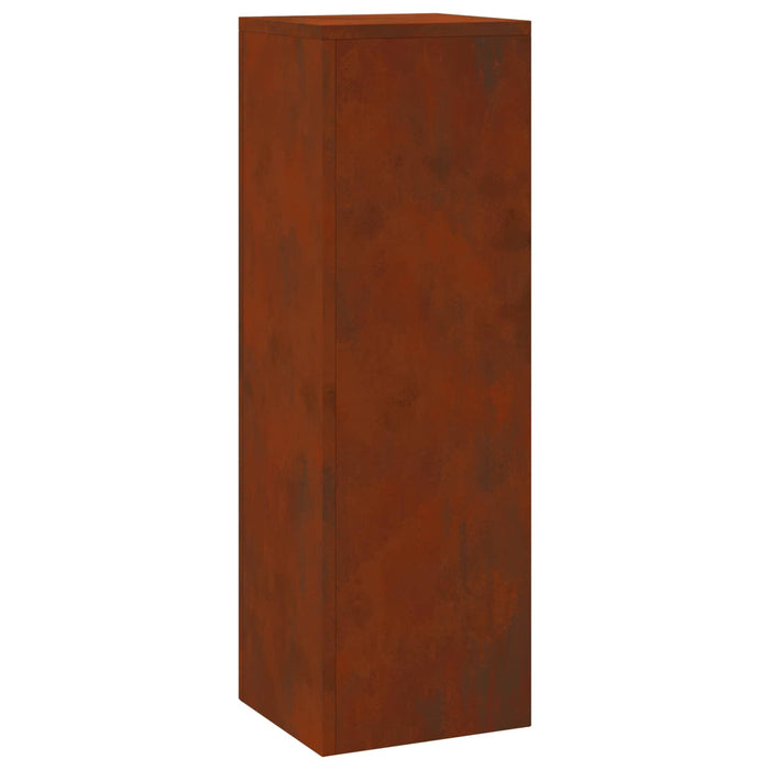 Suport pentru plante 2 buc. Ruginit 24 x 24 x 75 cm - WALTI WALTI