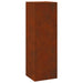 Suport pentru plante 2 buc. Ruginit 24 x 24 x 75 cm - WALTI WALTI