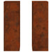 Suport pentru plante 2 buc. Ruginit 24 x 24 x 75 cm - WALTI WALTI