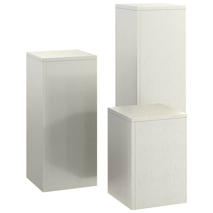 Suport pentru plante 3 buc. Ruginit 24 x 24 x 75 cm - WALTI WALTI