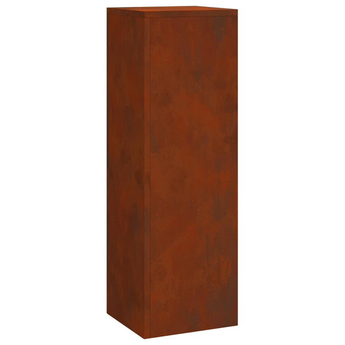 Suport pentru plante 3 buc. Ruginit 24 x 24 x 75 cm - WALTI WALTI