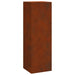 Suport pentru plante 3 buc. Ruginit 24 x 24 x 75 cm - WALTI WALTI