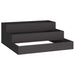Vază pentru Grădină Negru 90 x 90 x 35 cm Oțel laminat la rece - WALTI WALTI