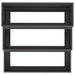 Vază pentru Grădină Negru 90 x 90 x 35 cm Oțel laminat la rece - WALTI WALTI