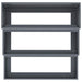 Vază pentru Grădină Antracit 90 x 90 x 35 cm - WALTI WALTI