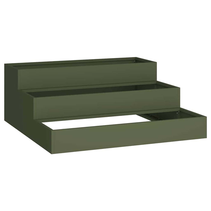Vază pentru Grădină Verde măsliniu 90 x 90 x 35 cm - WALTI WALTI