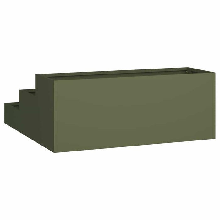 Vază pentru Grădină Verde măsliniu 90 x 90 x 35 cm - WALTI WALTI