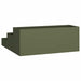 Vază pentru Grădină Verde măsliniu 90 x 90 x 35 cm - WALTI WALTI