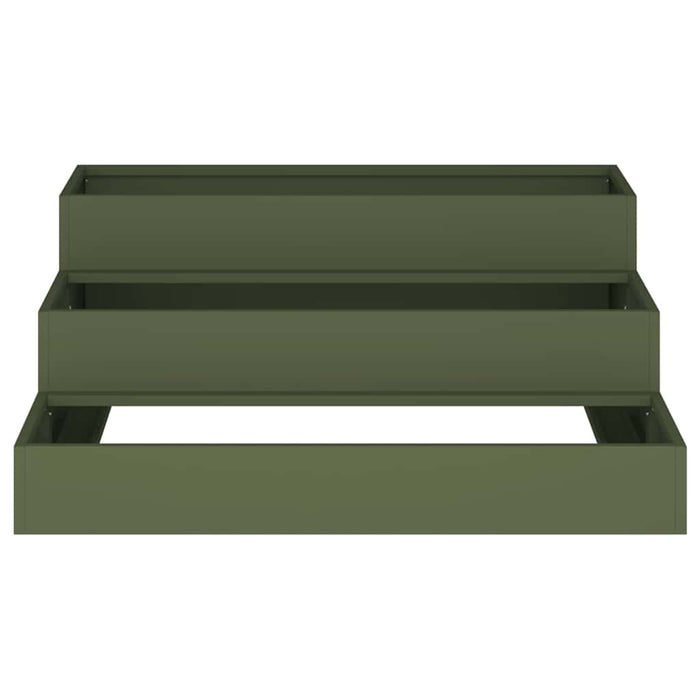Vază pentru Grădină Verde măsliniu 90 x 90 x 35 cm - WALTI WALTI