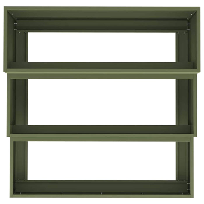 Vază pentru Grădină Verde măsliniu 90 x 90 x 35 cm - WALTI WALTI